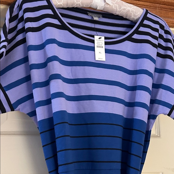 NWT Talbots Blue Raglan Sleeve Sheath Dress - Picture 2 of 10